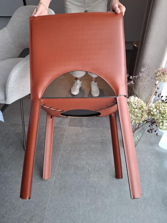 4x Sedia da pranzo in pelle Ligne Roset – Sedie da pranzo (photo 5 of 5)