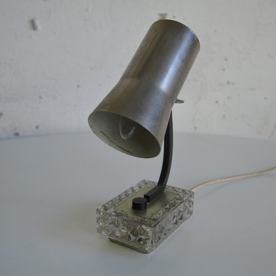 Image 1 of 2x post modern bedside lights