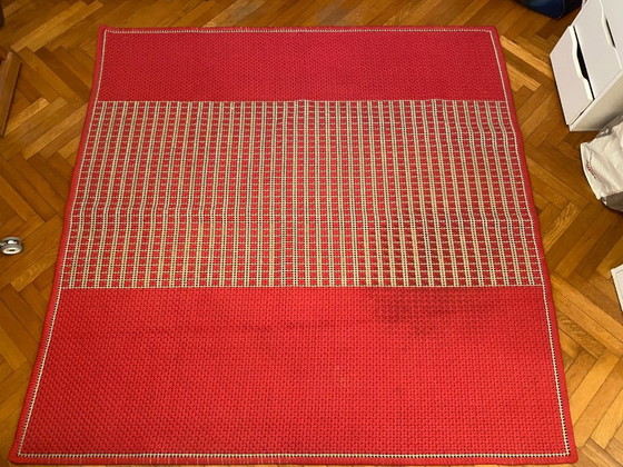 Paola Lenti Siepe Rug 160×160 cm – Coral – CRS Design – Rugs & carpets, Polyester, Plastic (photo 3 of 5)