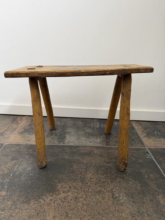 Image 1 of Vintage design stool SPA loft Jielde Eames brutalist loft 2 Prouvé Perriand