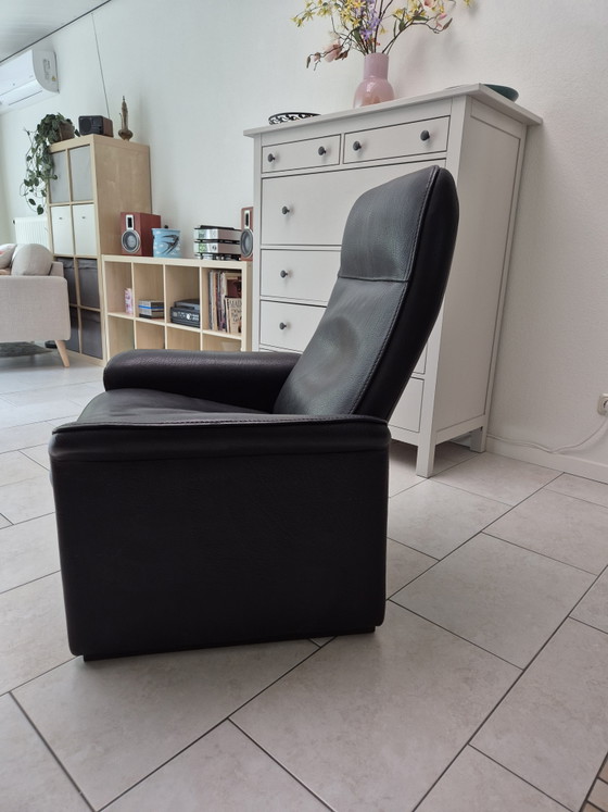 Poltrone relax in pelle nera De Sede – Leather (photo 4 of 6)