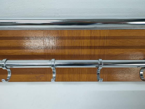 Image 1 of Mid centrury (60íes) Scandinavian style chrome design coat rack wall coat rack