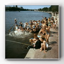 The Amstel, Amsterdam 1963 - Summer on the quay, fine art print