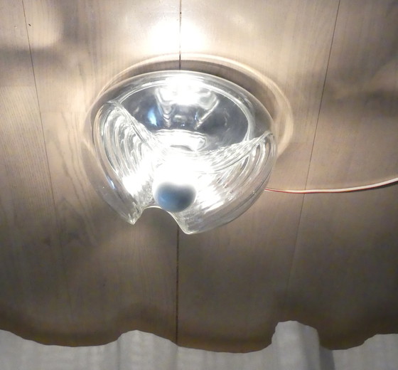 Image 1 of Peill & Putzler Wave ceiling lamp transparent Ø 26 cm UK1aEb