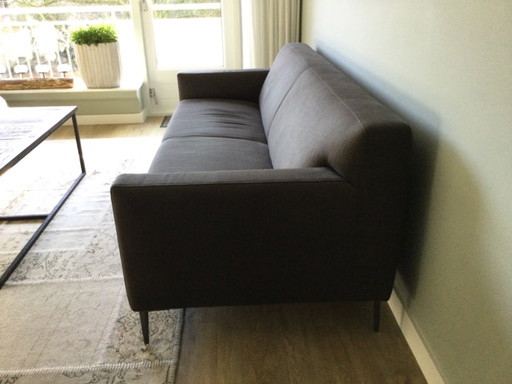 3-seater sofa Jula in chocolate brown