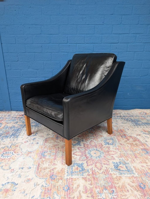 Fauteuil vintage, modèle 2207, Børge Mogensen pour Fredericia Stolefabrik, 1960