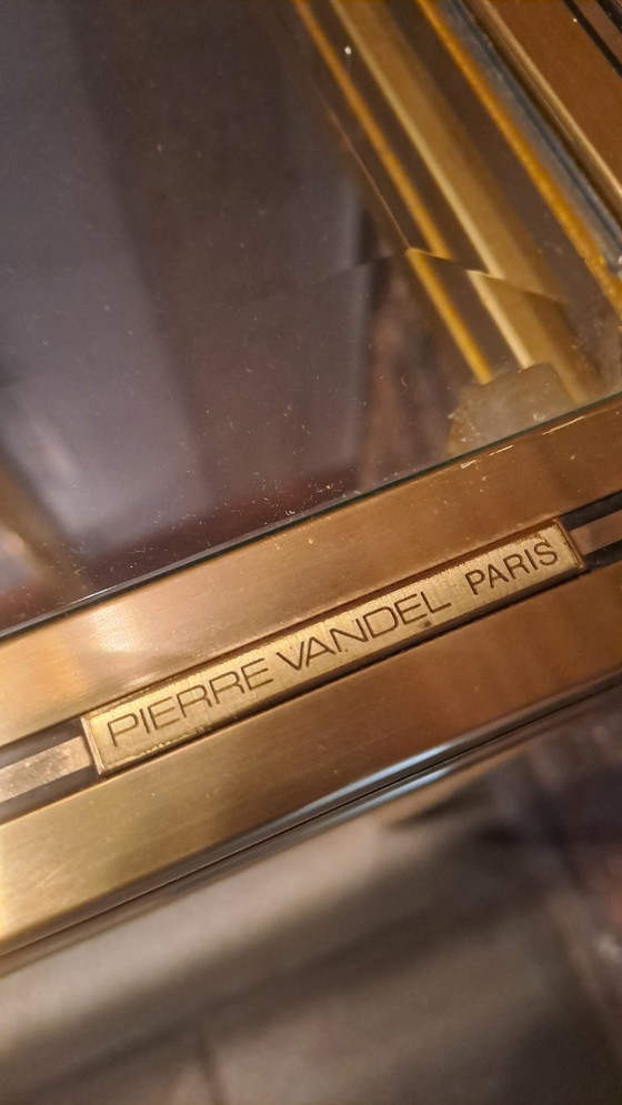 Pierre Vandel Paris – Specchio & console vintage – Vetro (photo 3 of 7)
