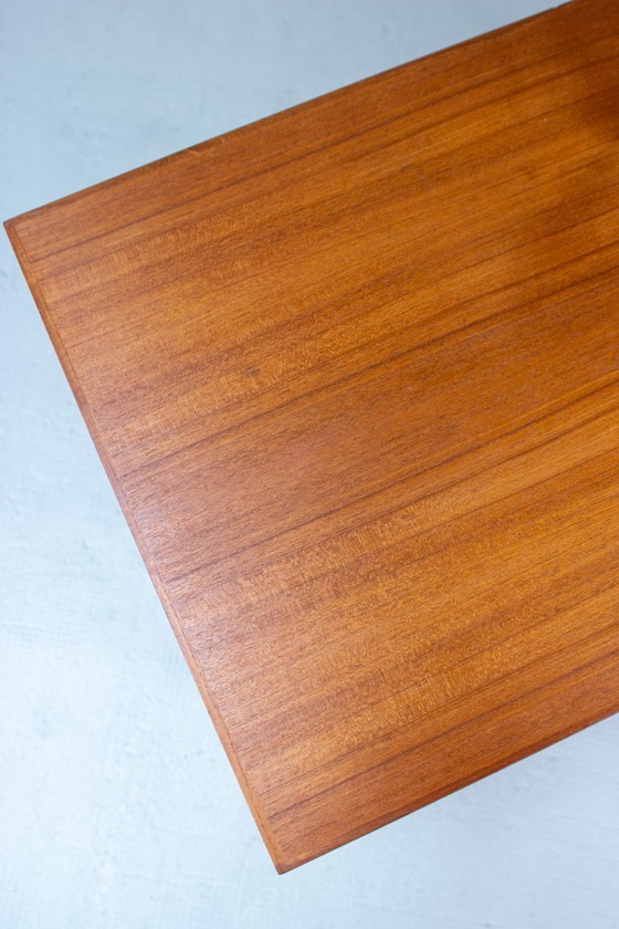 Image 1 of Scrivania vintage in teak, stile danese di metà secolo, anni '60.