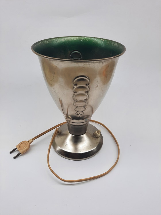 Art Deco uplight table lamp 1930s Philips – Metal (photo 4 of 5)
