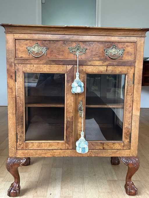 Antique tea cabinet