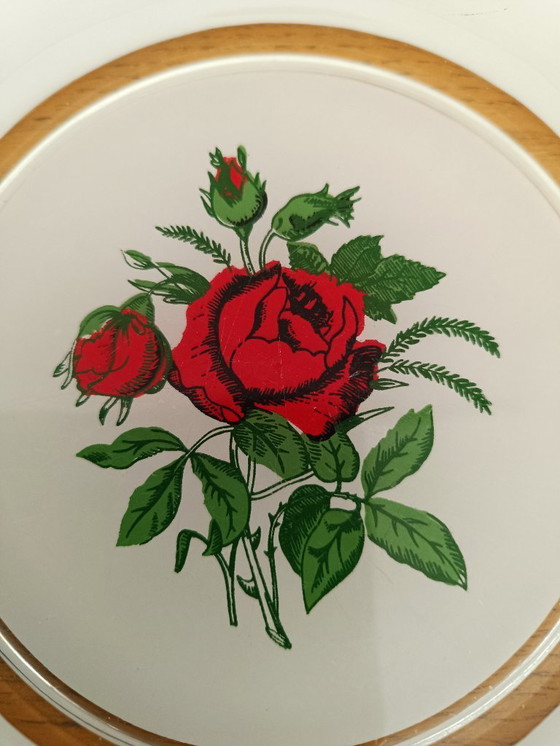 Image 1 of Set di 10 piatti da dessert vintage