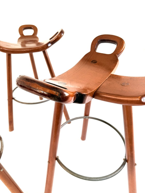 Image 1 of 3x sgabelli vintage Marbella, Conoform '60