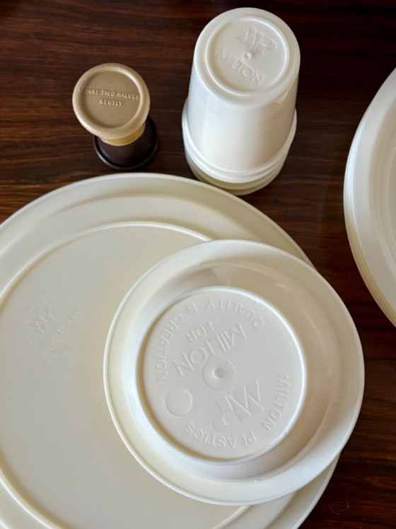 Set da picnic Vintage Retro Milton, design iconico degli anni '70 – Accessori da tavola, Plastica (photo 12 of 12)