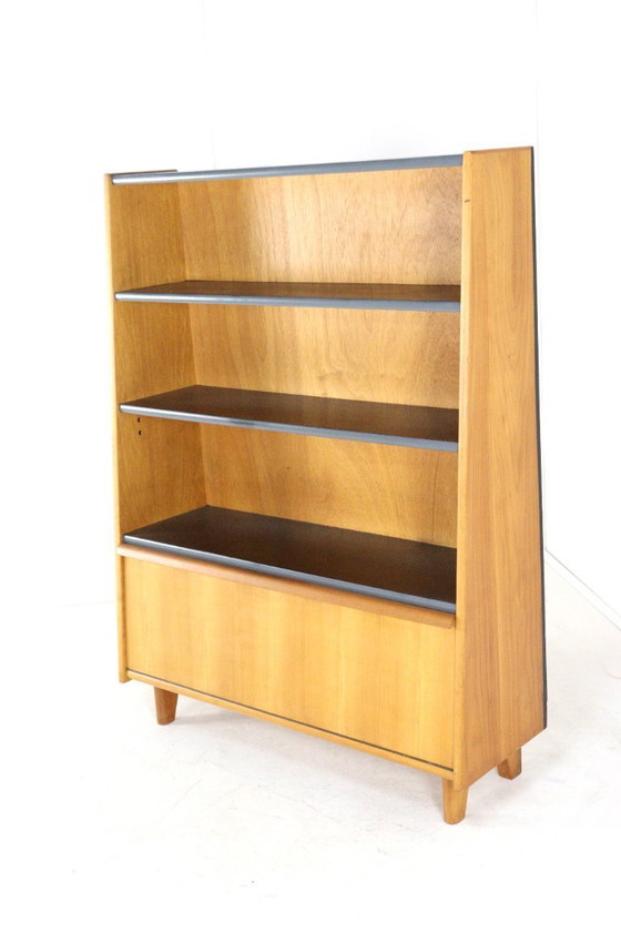 Image 1 of Mobile libreria vintage in stile rovere Pastoe