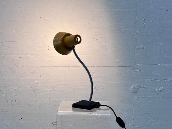 French vintage table lamp in Mid-Century Modern style, 1960s/70s – Metal (photo 9 of 17)