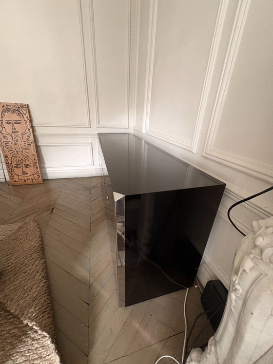 Enfilade Willy Rizzo Pour Mario Sabot 1970 – Buffet bas, Metal, Wood (photo 3 of 9)