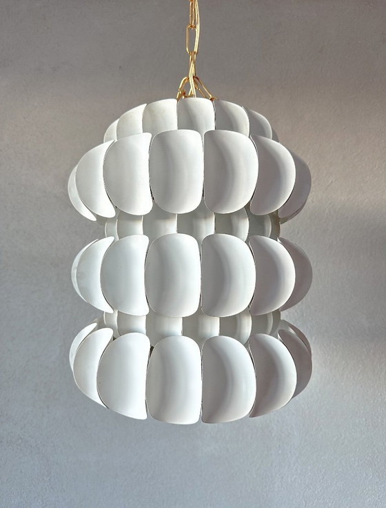 Image 1 of Lampe à suspension vintage Temde Leuchten