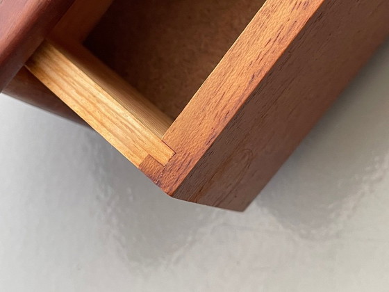 Image 1 of vintage teak design danese HANGING BOX Armadio di metà secolo