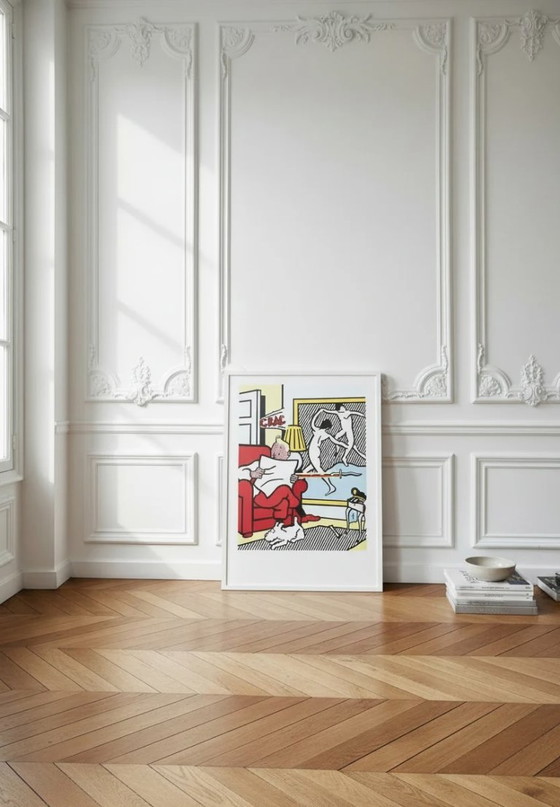 Roy Lichtenstein (1923-1997), Tintin Reading, 1993, Copyright Roy Lichtenstein & Sabam Brussels 1995, (photo 3 of 10)