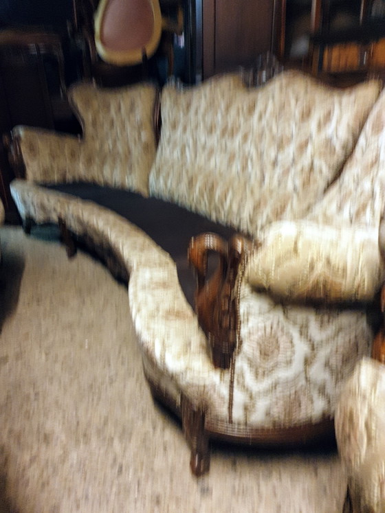 Image 1 of Italian Baroque sofa with armchairs