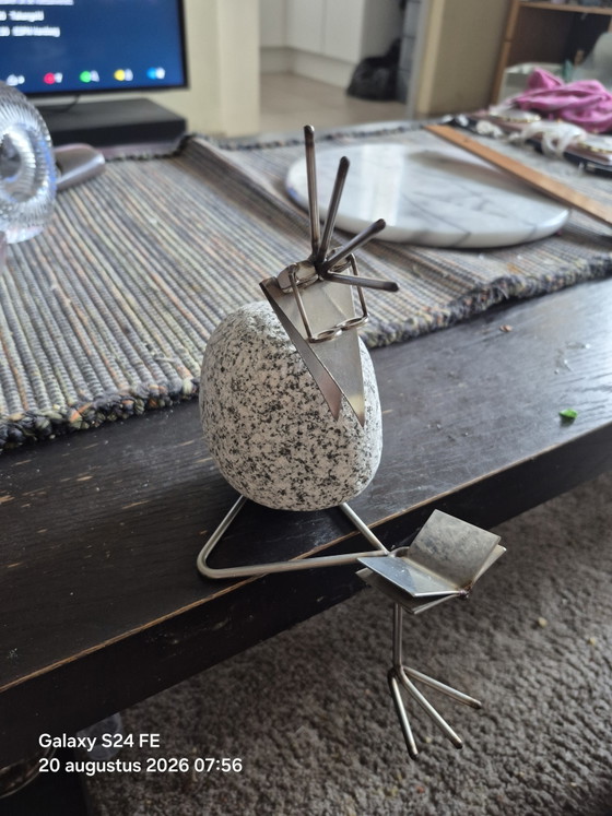 Design Vogel – Gebrüder Lomprich, Decoratieve objecten, Metal, Stone (photo 3 of 6)