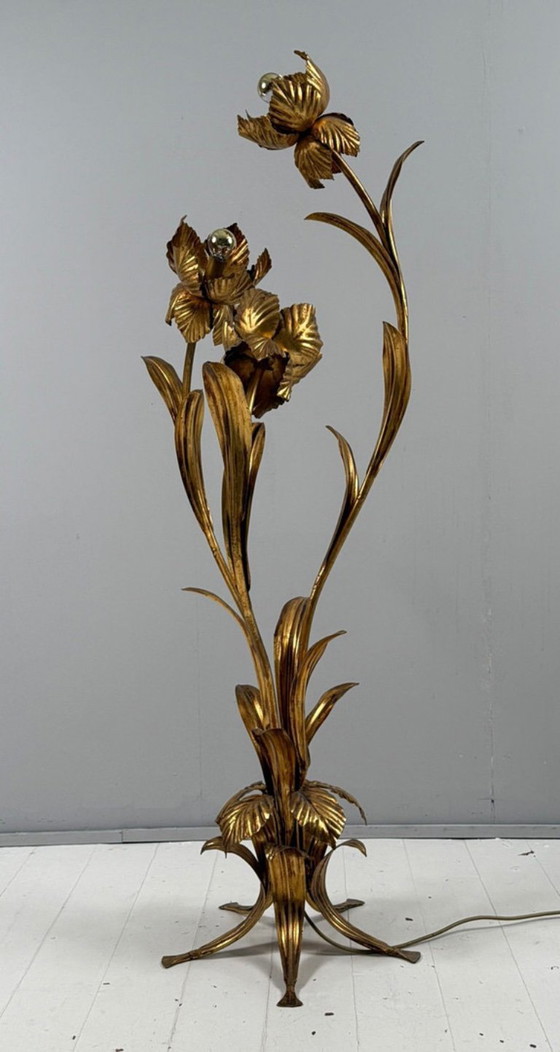 Image 1 of Floor lamp by Hans Kögl, Hollywood Regency, 1970s
