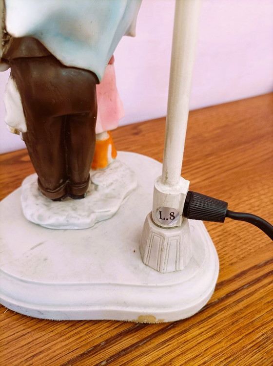 Image 1 of Tulip table lamp with figures