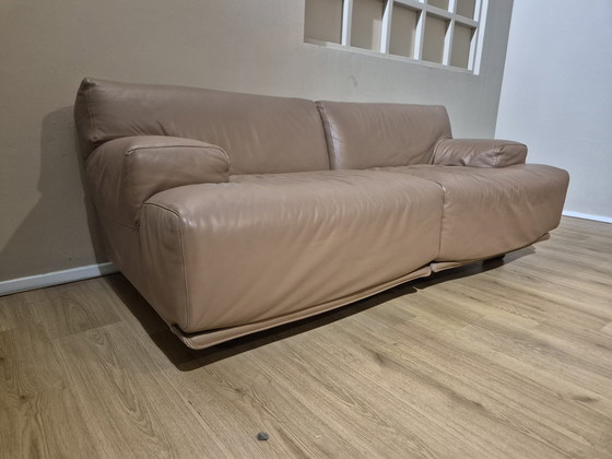 Image 1 of Cassina 707 Fiandra sofa set - Vintage - Leather - Design -ZGAN