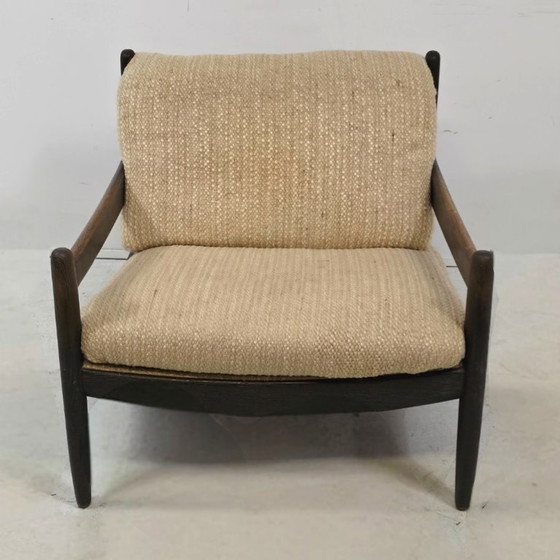 Image 1 of Carl Straub armchair, 60s original brutalist mid-century