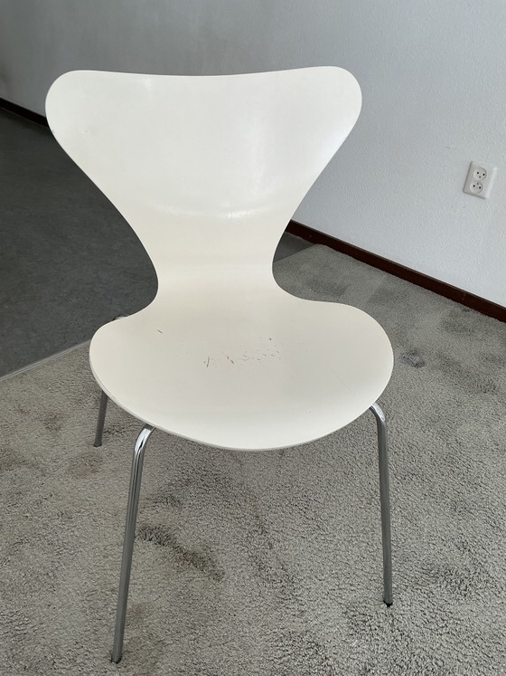 Image 1 of 6x Fritz Hansen Butterfly chairs by Arne Jacobsen - vintage 1978