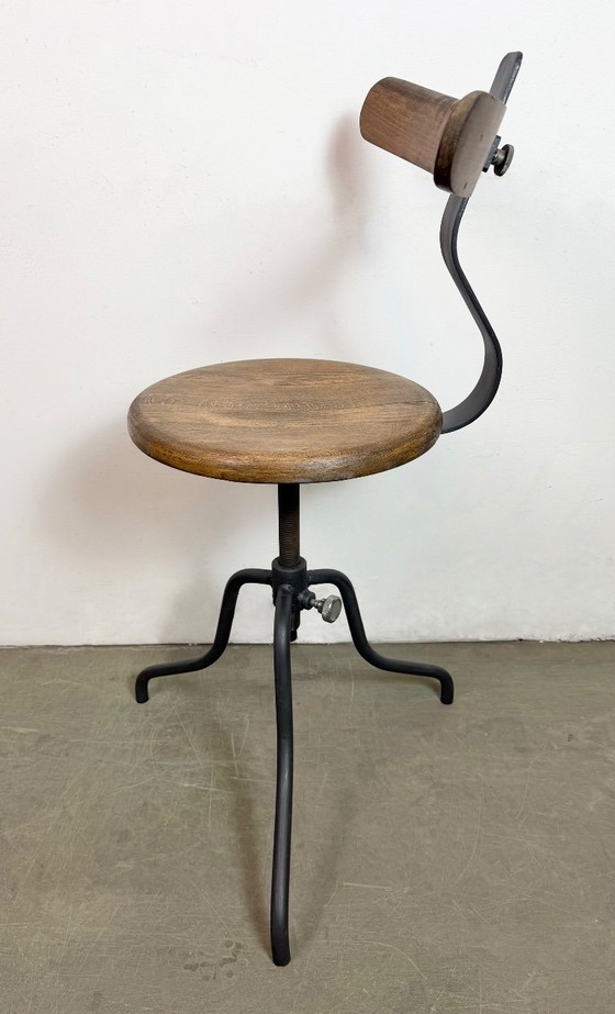 Image 1 of Industrieller Fabrikdrehstuhl, 1950er Jahre