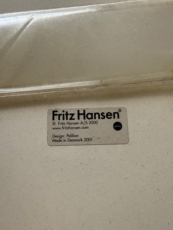 Fritz Hansen Plano Tisch, Esstische, Metall, Holz, Grau, Modern (Foto 12 von 13)