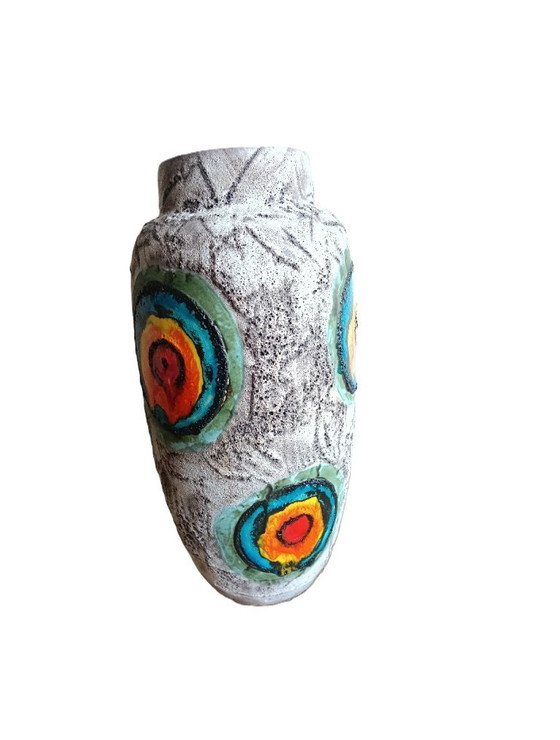 Image 1 of Scheurich Fat Lava Bullseye, Allemagne de l'Ouest – Très grand