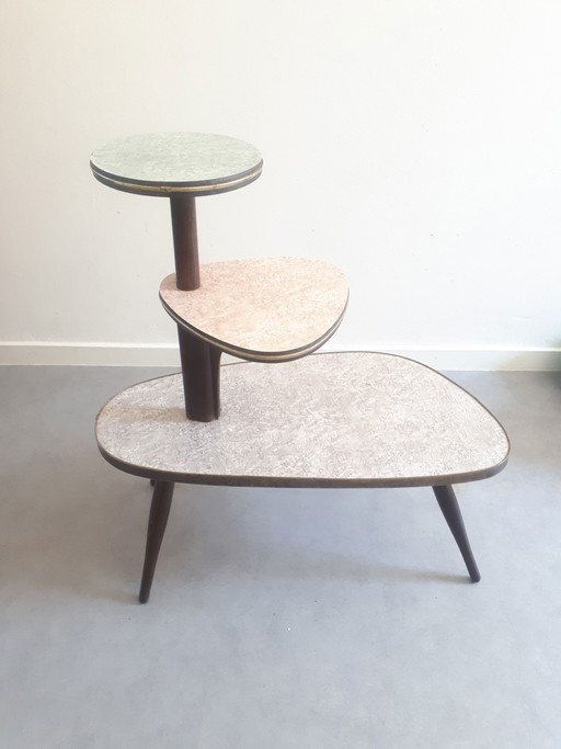 Vintage plant table