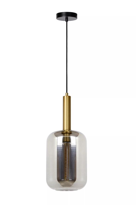 Lucide JOANET pendant lamp Ø 22 cm – 1xE27 – Smoked – Glass (photo 2 of 2)