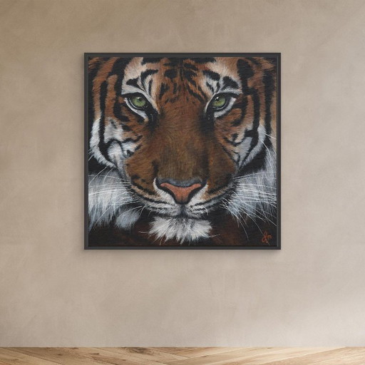 ´Eye of the tiger´ Canvas artwork