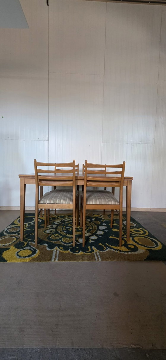 Image 1 of Vintage Deense stijl eetkamerset 