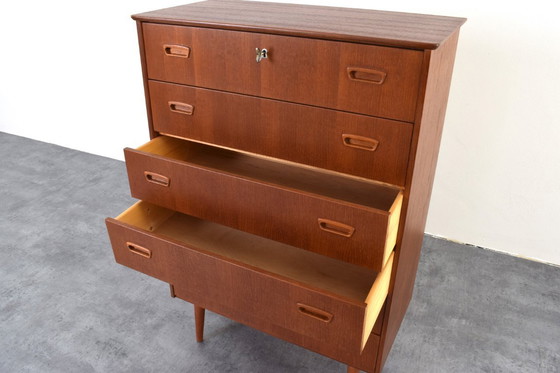 Image 1 of Cómoda danesa de teca de mediados de siglo, 1960