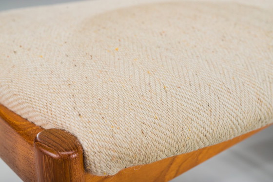 Image 1 of Esszimmerstühle Modell 42 aus Teakholz und Wolle, Kai Kristiansen für Schou Andersen, 1960er Jahre, 6-teilig
