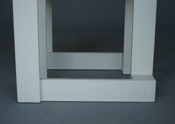 Image 1 of Rare pair of 'Plakhout' Side Chairs by Henk Lampe. 1979