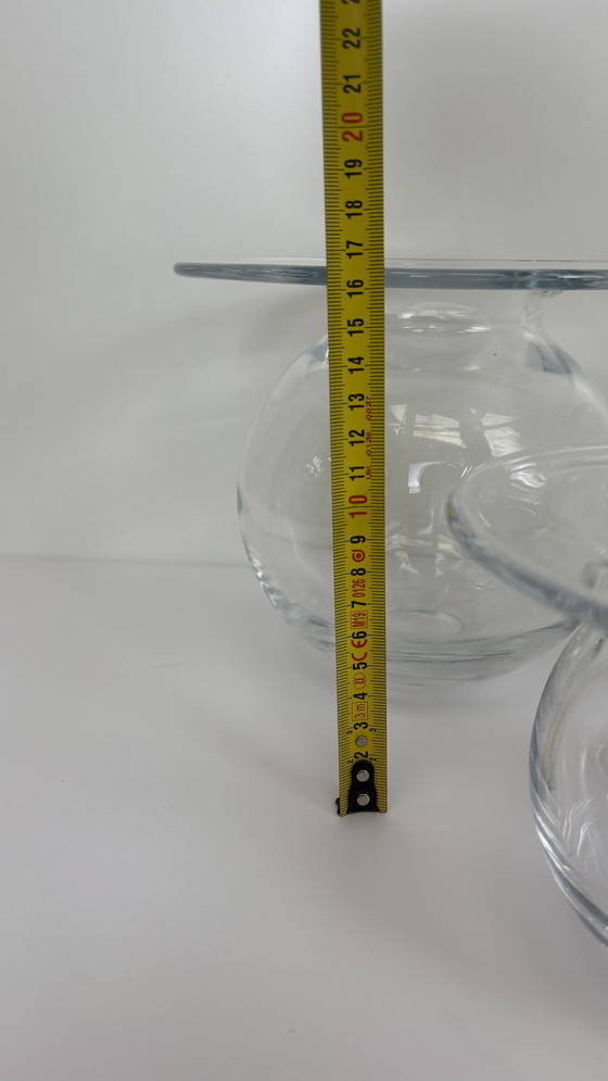 Image 1 of 3 x Nanny Still Saturn Glasvasen Set Stil von Riihimäen Lasi