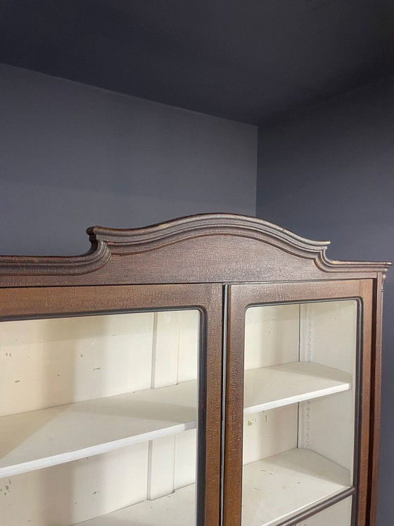 Image 1 of Historic Glass-Front Bookcase from Austria-Hungary, Late 19th–Early 20th C.