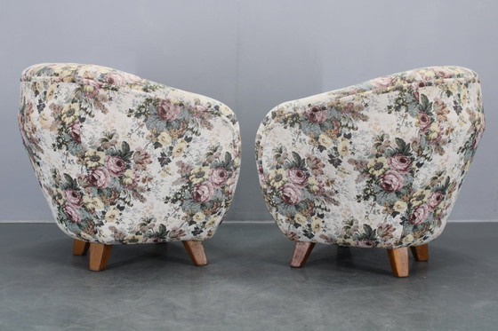 Image 1 of 1940er Jahre Paar Clubsessel, Tschechoslowakei