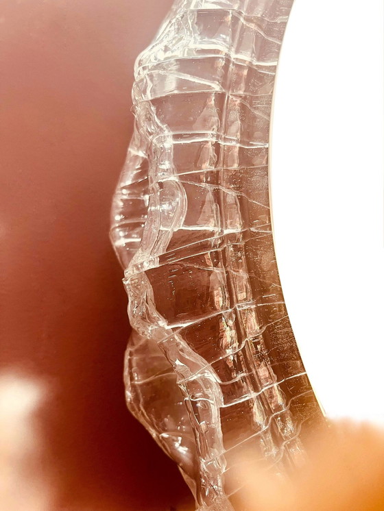 Image 1 of Unique Frosty Schöninger mirror with lighting