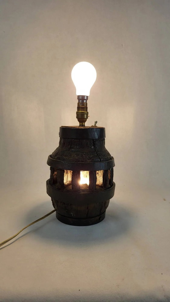 Wooden lamp base – Table lamps, Vintage (photo 4 of 6)