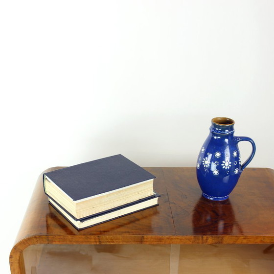 Image 1 of Buffet Art Déco / Bar en noyer, Tchécoslovaquie, années 1930