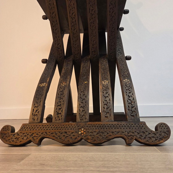 Sedia pieghevole antica, Sedie pieghevoli, Legno, Marrone (foto 5 di 14)