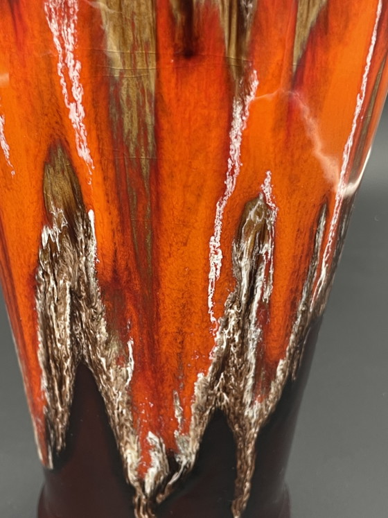 Vallauris Ceramic Vase in Handkerchief Shape, 1960s/70s (photo 5 of 8)