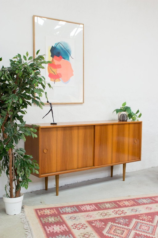 Sideboard Wilhelm Franzmeyer Commode Vintage en noyer