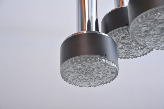 Image 1 of Staff cascade lamp with bubble glass (1960s)